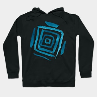 isolated geometric pattern Hoodie